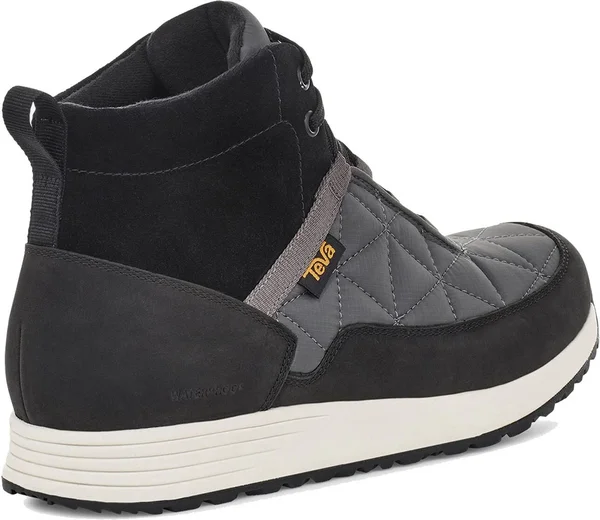 Teva Ember Commute Waterproof Boot - Men's Black/Grey - 8.5