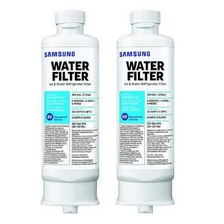 SamWater Samsung HAF-QIN/EXP DA97-08006C Refrigerator Water Filter 2-Pack