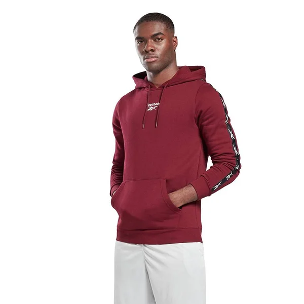 Reebok Tape Hoodie Mens - Size Large, Khaki