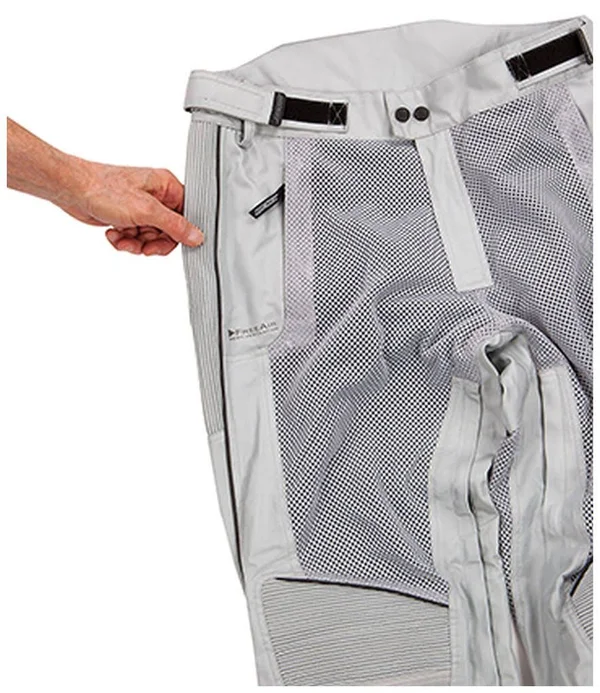 Joe Rocket Phoenix Ion Mens Mesh Motorcycle Pants Silver Large Short