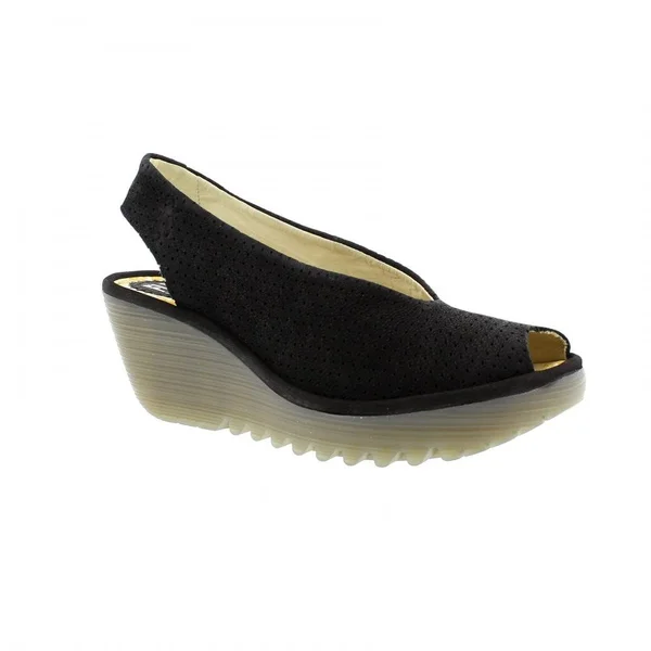 Fly London Yazu736fly (Black Cupido) Women's Shoes