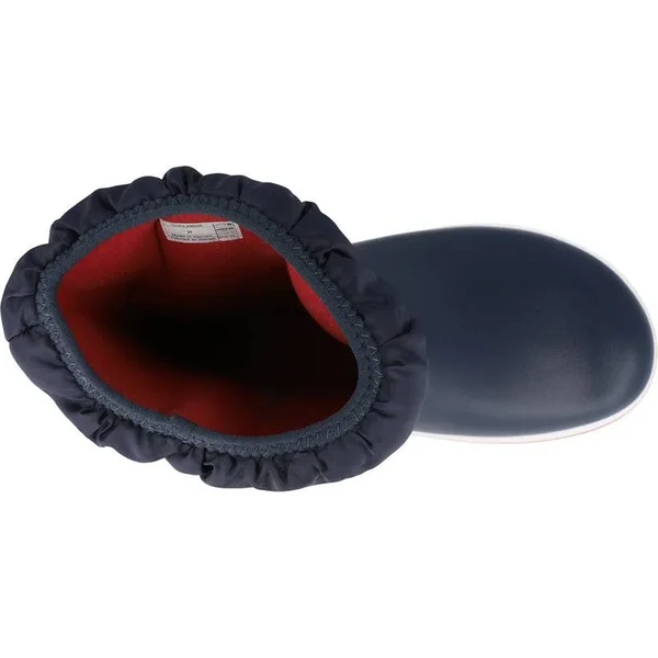 Crocs Kids& Crocband Winter Boot - Navy Blue/Red, C12