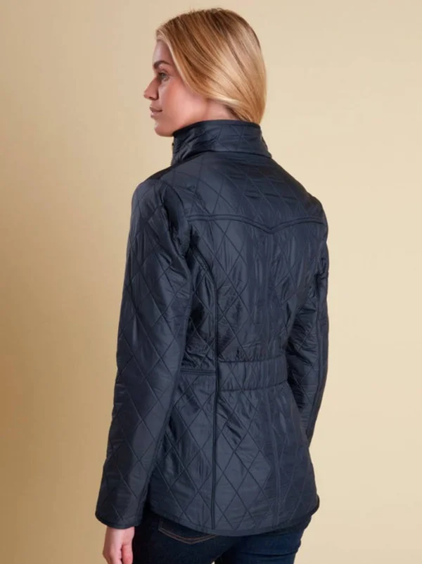 Barbour Cavalry Polarquilt Jacket - Red
