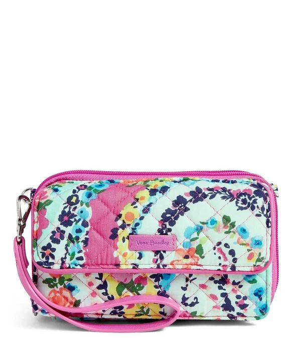 Vera Bradley Iconic RFID All in One Crossbody - Wildflower Paisley