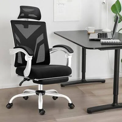 Desk Chair Office Chair, High Back Home Office Desk Chairs, lumar Support Most Comfortable Office Chair, height Adjustable Compute