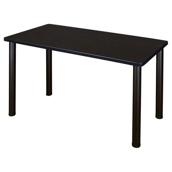 Regency 42x22 x 24x22 Kee Training Table- Mocha Walnut/ Black