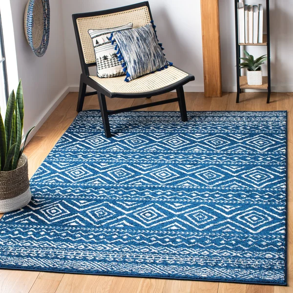 Safavieh Tulum Rug Collection TUL267A - Ivory - Grey - 12& x 18&