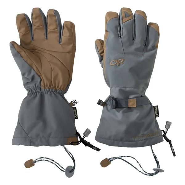 Outdoor Research Alti Gloves Charcoal, Natural S