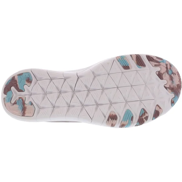 Nike Free TR 7 Training Shoes - 8M - White - Metallic Silver