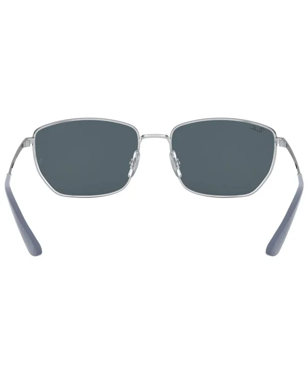 Ray-Ban RB3653 003/55 Silver Square Sunglasses