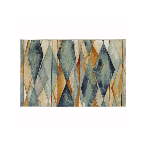 Mohawk Home New Wave Diamond Illusion Area Rug - 7&6x22 x 10& (Multi)