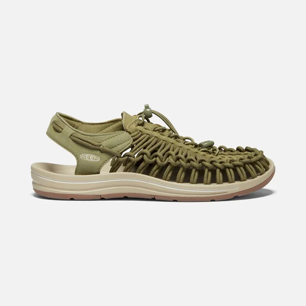 Keen Women's Uneek Sandals Size 10 - in Olive Drab/Safari