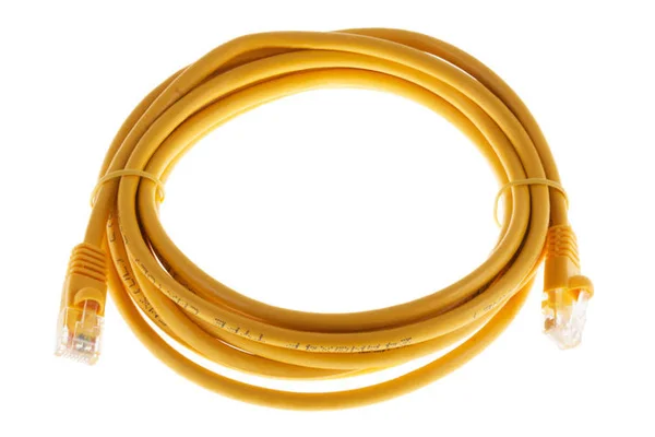 Cablesandkits Cat5e Ethernet Network Patch Cable - booted, Size: 10 ft, Yellow