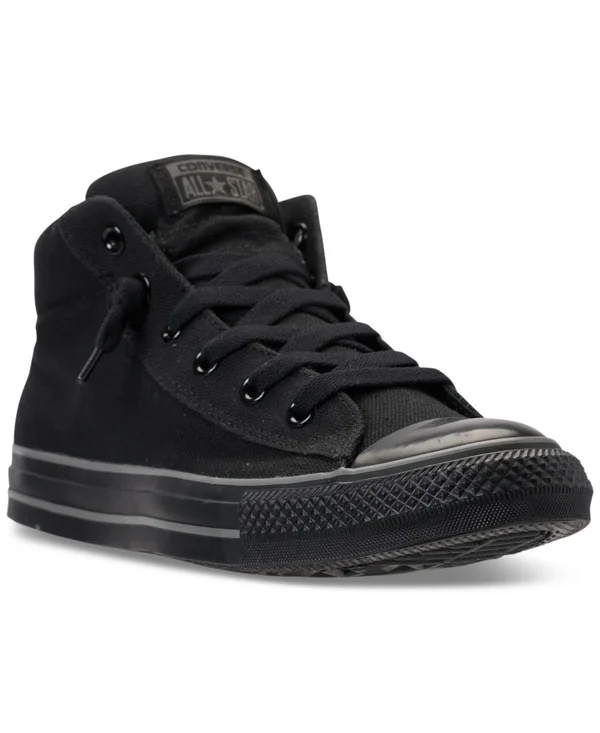 Converse Men's Chuck Taylor All-Star Street Mid Casual Shoes 138465F - 8.5 - Black