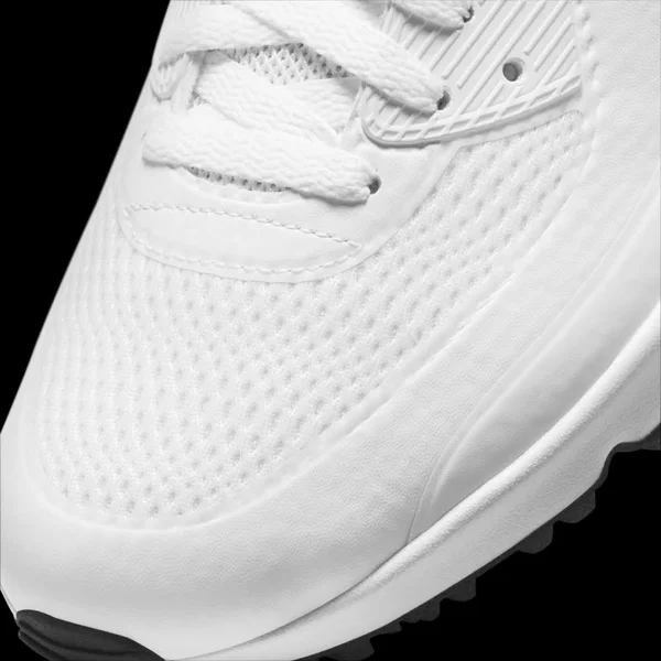 Nike Air Max 90 G Spikeless Golf Shoes Size 10.5, White/Black