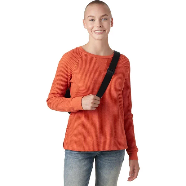 The North Face Women's Long Sleeve Chabot Crew (S Burnt Ochre)