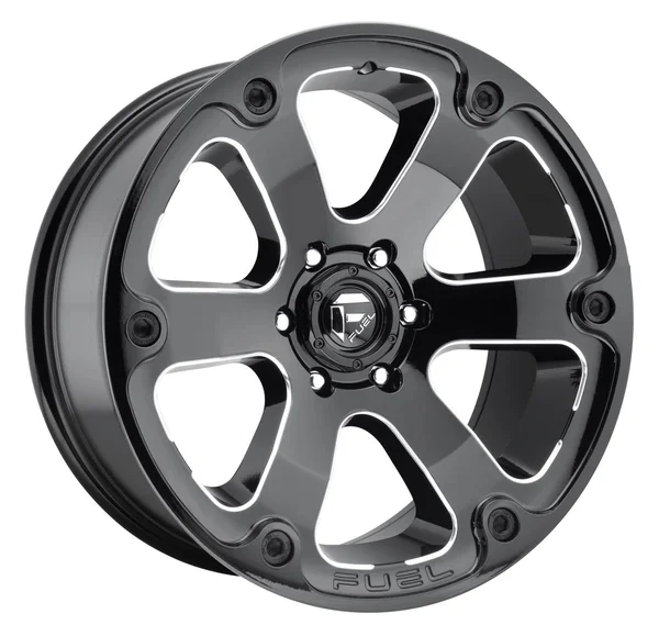 Fuel D562 Beast Gloss Black Milled 18x9 6x5.5 -12mm (D56218908345)