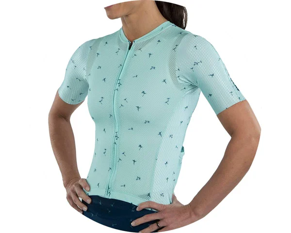 Pearl Izumi Women's P.R.O. Mesh Jersey - Glacier/Navy Wish - Small