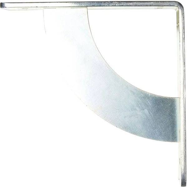 Ekena Millwork BKTM02X08X08BUSS 2 in. W x 8 in. D x 8 in. H Bulwark BRACKET - Stainless Steel