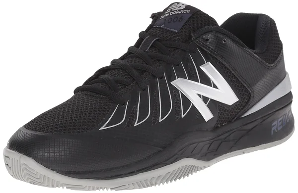 New Balance 1006 Men's Tennis Shoes - Black/Silver (Size 12.5)