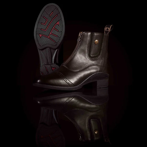 Dublin Childs Rapture Zip Paddock Boots 4 Black
