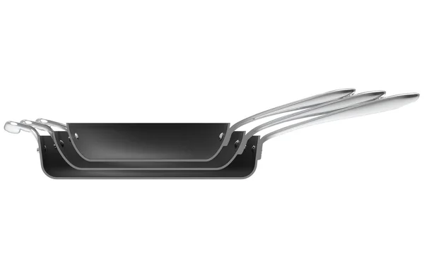 All-Clad Essentials Nonstick 4-Piece Skillet Set