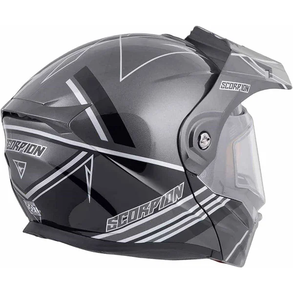 Scorpion Exo AT950 Helmet - Teton - Orange/Grey, Medium Street Helmet