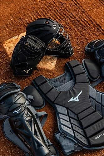 Mizuno G4 Samurai Catcher&s Helmet, Navy