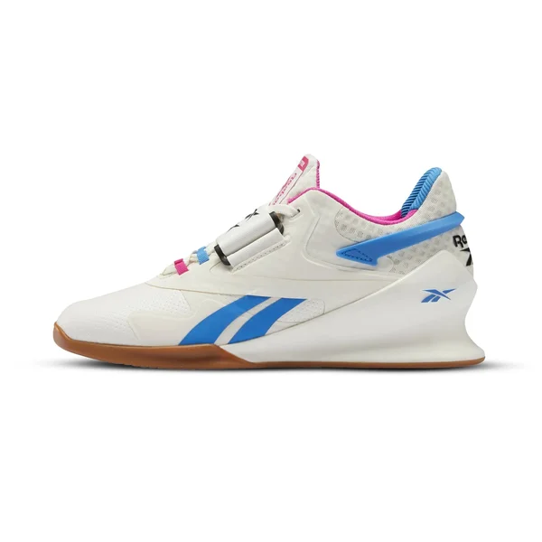 Reebok Legacy Lifter II - Women's - Chalk, Proud Pink, Horizon Blue - 8.5