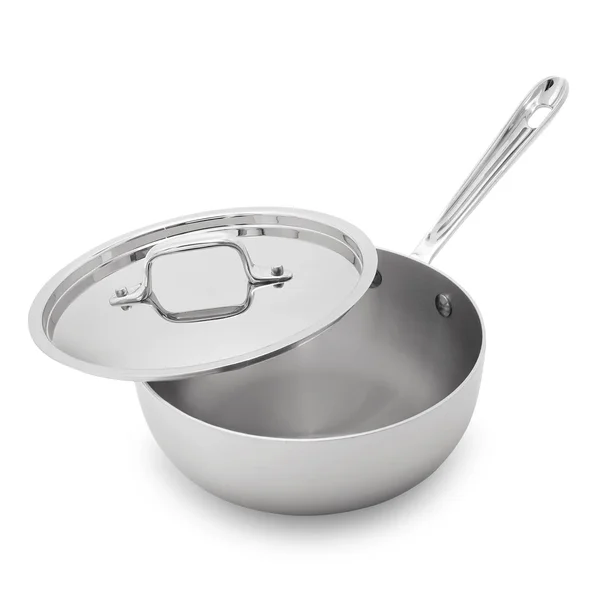 All-Clad Stainless Steel Saucier with Lid - 2 Quart
