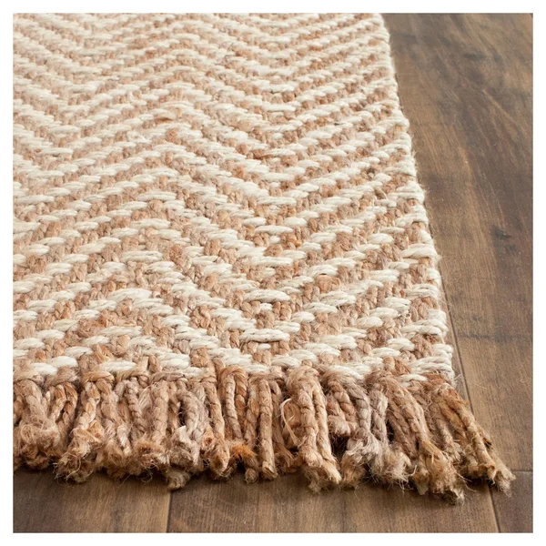Safavieh Natural Fiber Bleach & Natural 2&-6x22 x 10& Rug