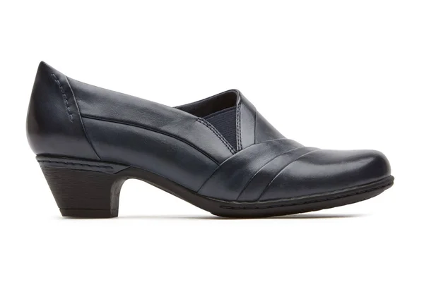 Rockport Women's Cobb Hill Abbott Slip On, Size: 9.5, Navy Leather