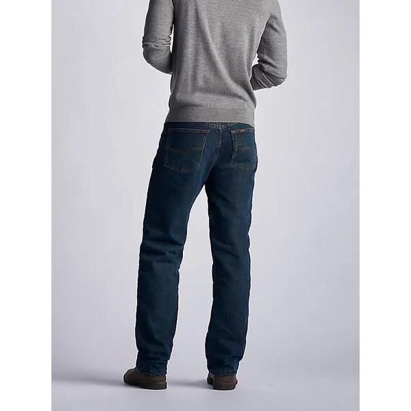 Lee Jeans Men's Fleece-Lined Jeans - Quartz (34)