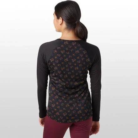 Patagonia Capilene Midweight Crew Top - Women's Clover/Black - Xxs