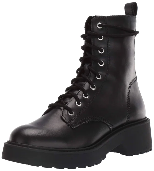 Women's Steve Madden Tornado Combat Boot, Size 11 M - Black