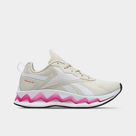Reebok Women's Zig Elusion Energy Running Shoes in White/Alabaster Size 9.0
