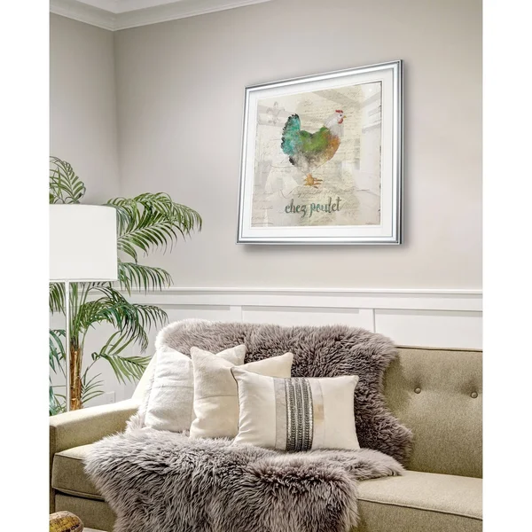 Classic Wash II -Framed Giclee Print - 28 x 28