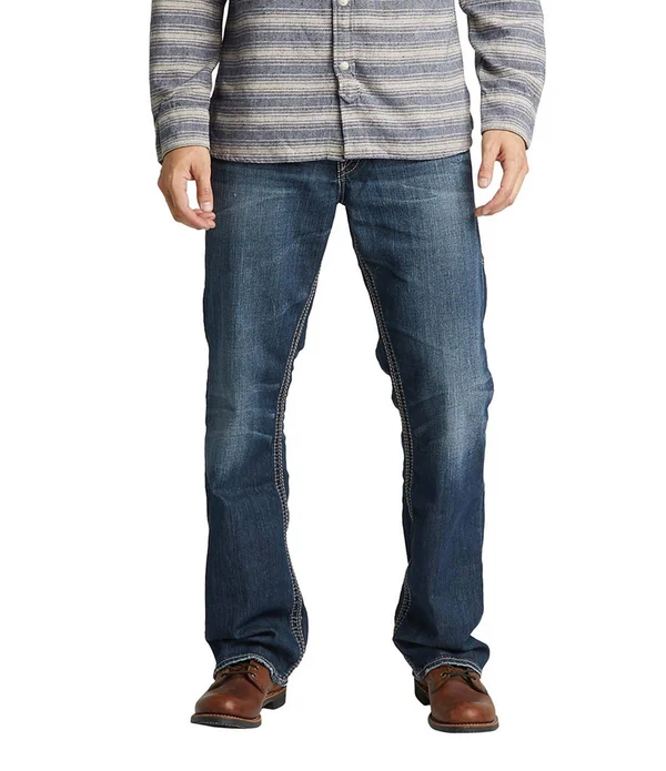 Men's Silver Jeans Gordie Comfort Loose Fit Straight Jeans