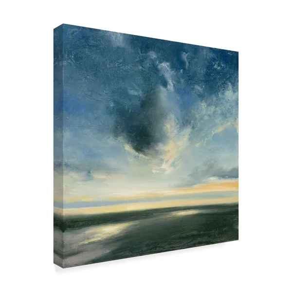 Trademark Fine Art 'Coastal Sunrise' Canvas Art by Julia Purinton, Size: 35 x 35
