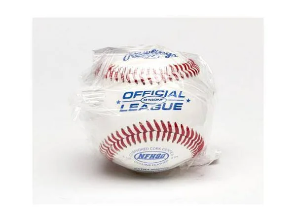 Rawlings High School Baseball with NFHS Stamp, White - 12 pack