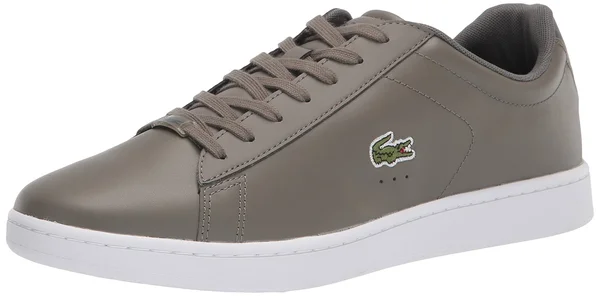 Lacoste Carnaby Evo 0121 2 SMA Men's Shoes Khaki/White : 9.5 M