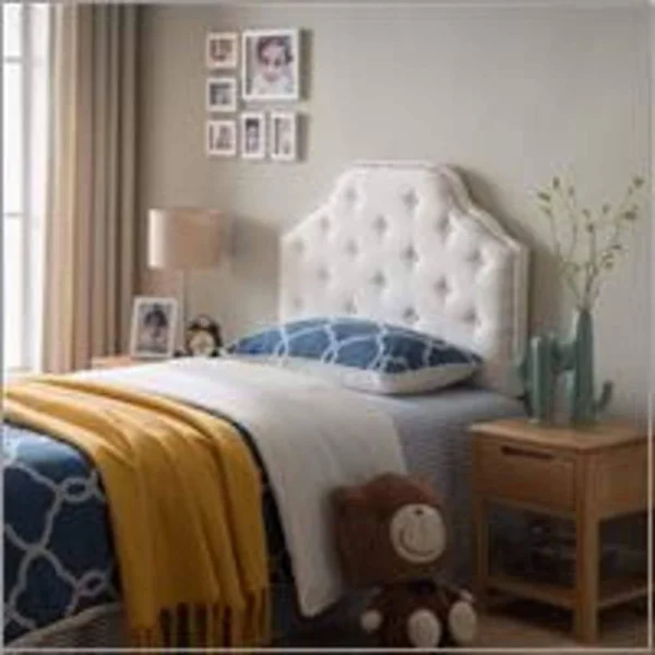 Ivory Twin Headboard