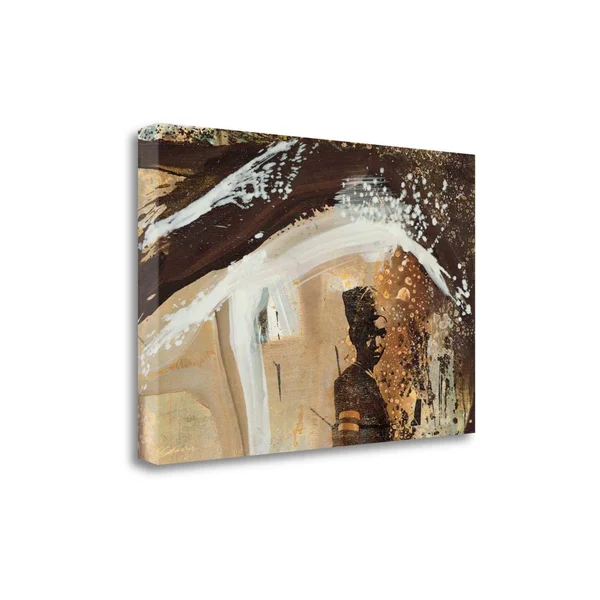 Tangletown Fine Art 'Soweto Girl' Print on Wrapped Canvas - Brown