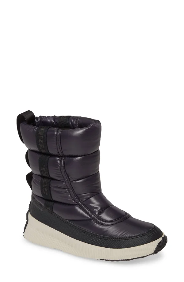 Sorel Out N About Puffy Mid Boot - Women's Black - 6.5