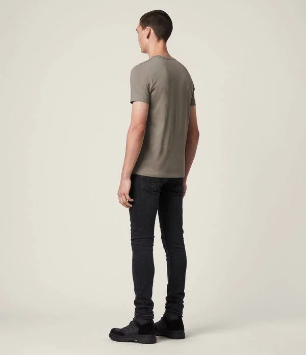 Men's AllSaints Tonic Slim Fit Crewneck T-Shirt - Size X-Small - Grey