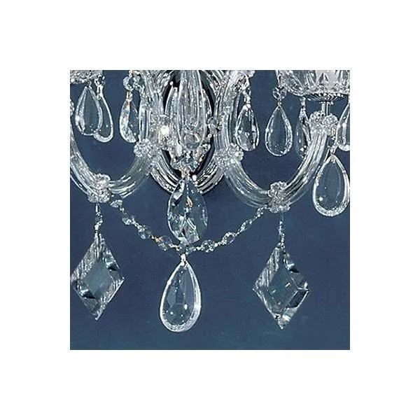 Classic Lighting 8353 CH C Rialto Contemporary Wall Sconce, Chrome