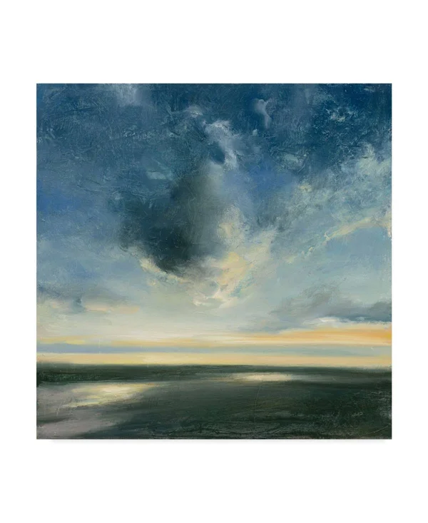 Trademark Fine Art 'Coastal Sunrise' Canvas Art by Julia Purinton, Size: 35 x 35
