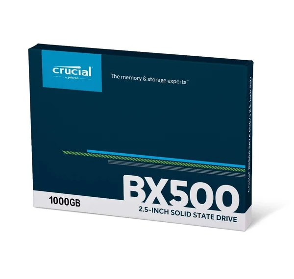Crucial 1 TB Internal SSD - 2.5x22 - BX500 - SATA 6Gb/s