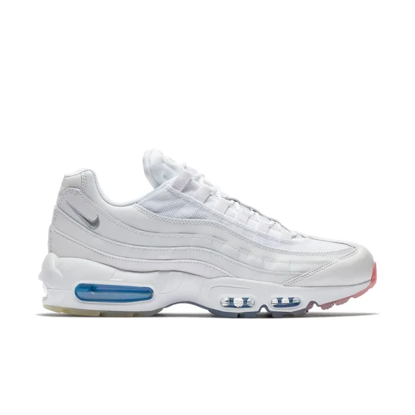 Nike Air Max 95 - Mens Shoes White/Metallic Silver/Photo Blue Size 13